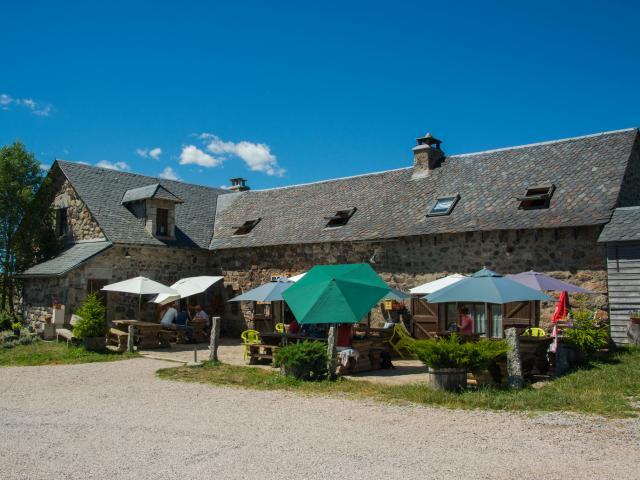 Buron du Relais des lacs at Bonnecombe in Aubrac. Restaurant, specializing in aligot