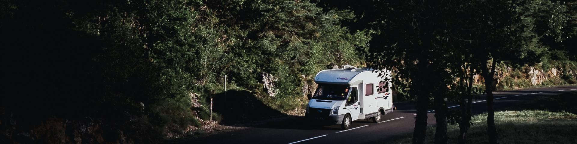 Motorhomes in the Gorges du Tarn