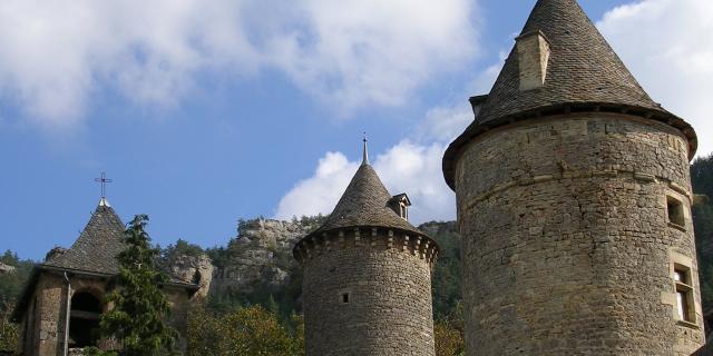 Chateau de St Saturnin de Tartaronne in the Lot Valley