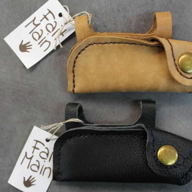 Handmade leather case