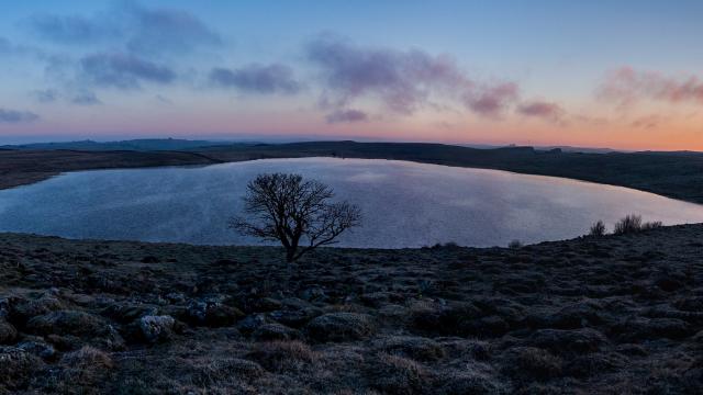 Lac d'Aubrac on the Lakes Route
