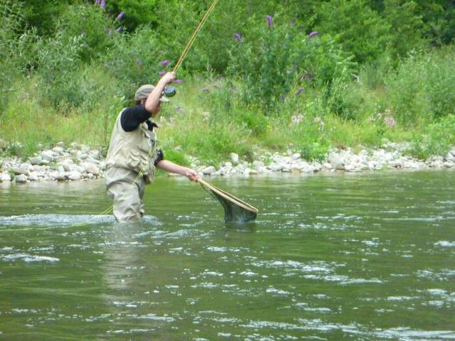 River fisherman - Lot - Gorges du Tarn.