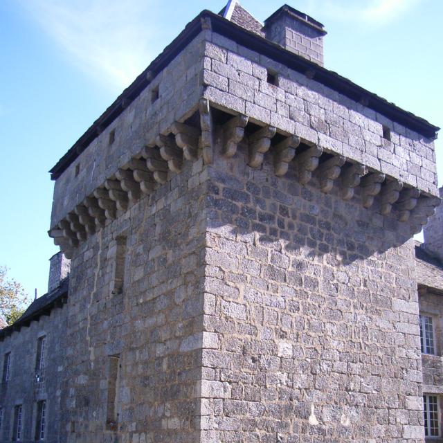 Château de La Baume sur l'Aubrac, nicknamed Le petit Versailles du Gévaudan (The little Versailles of Gévaudan)