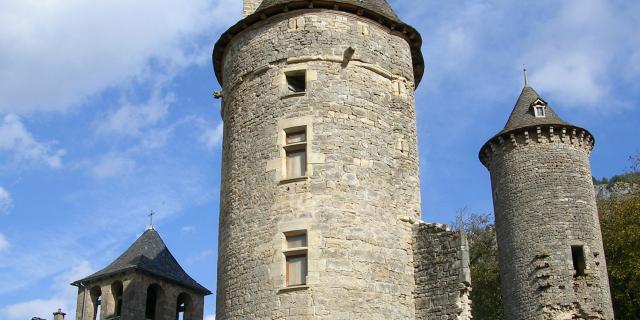 Château de Saint Saturnin in the Lot Valley