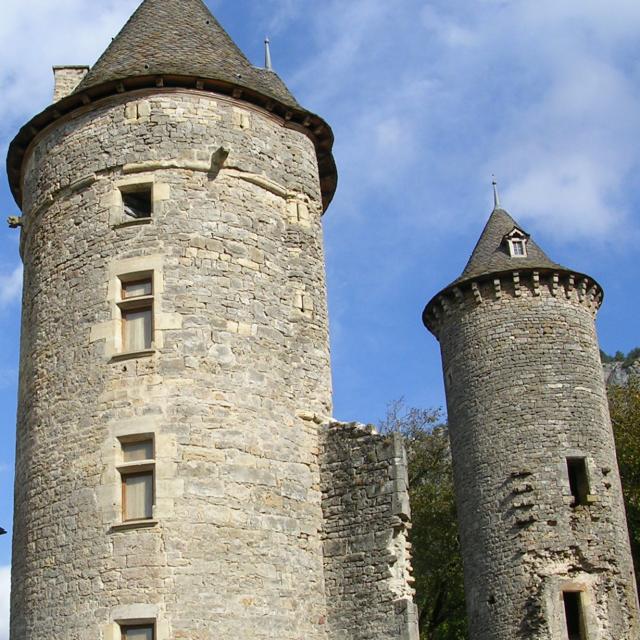 Château de Saint Saturnin in the Lot Valley