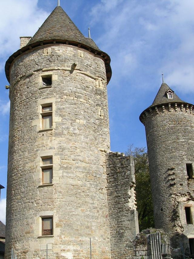 Château de Saint Saturnin in the Lot Valley
