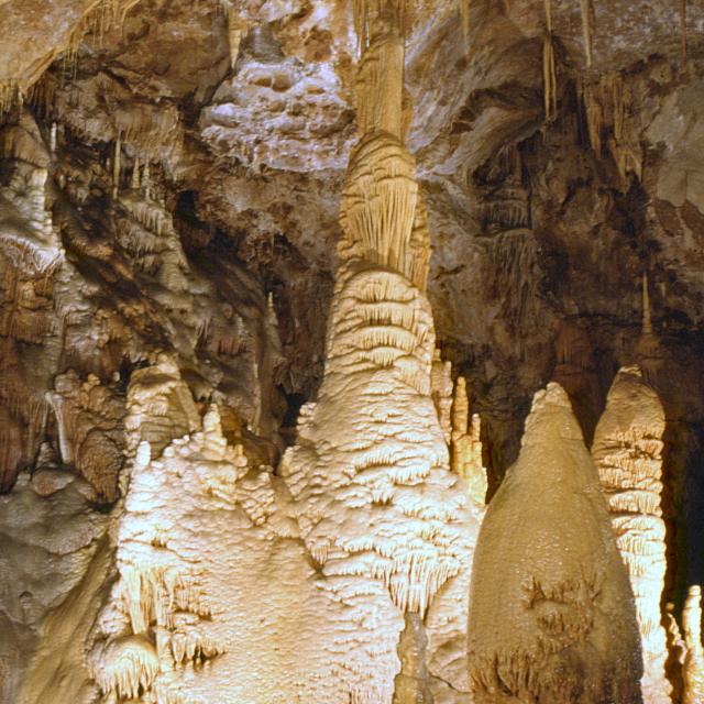 The Dargilan cave is the largest cave in the Causses and Cévennes, and a UNESCO World Heritage site.