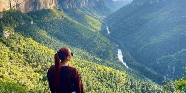 panorama of the Gorges du Tarn Instagram #gorgesdutarn