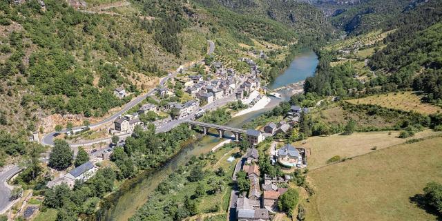 Village des Vignes dans les Gorges du Tarn