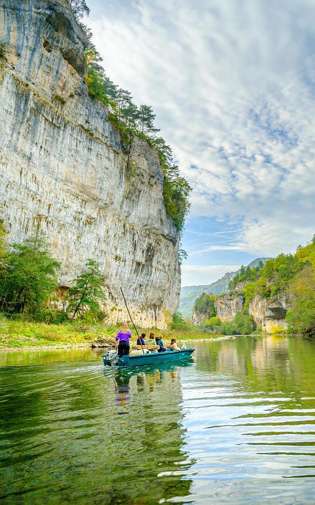 Boating in the Gorges du Tarn