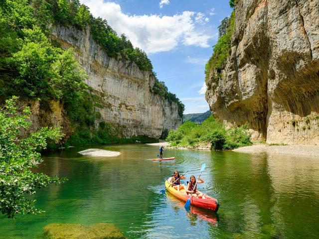 Canoeing and paddling in the Gorges du Tarn