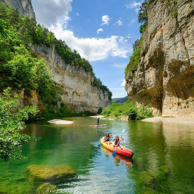 Canoë et paddle dans les Gorges du Tarn