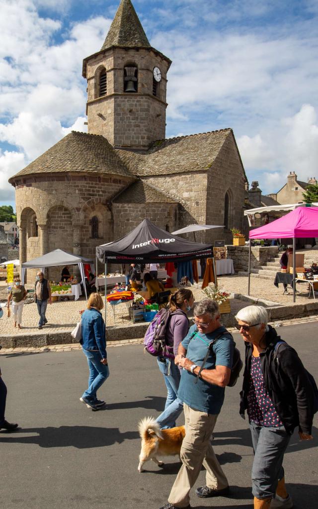 Aubrac festival in Nasbinals