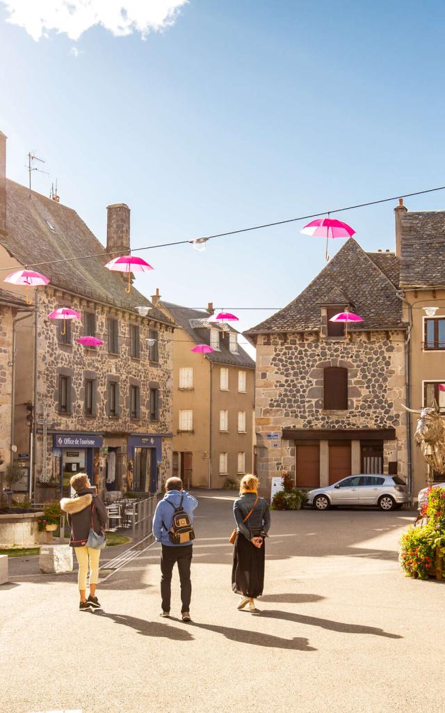 Visit to Laguiole village on the Aubrac.