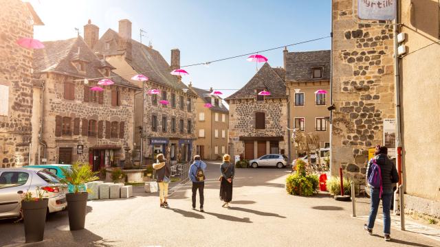 Visit to Laguiole village on the Aubrac.