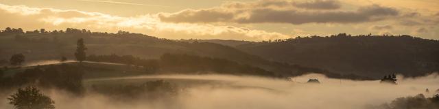 Sunrise over Aubrac