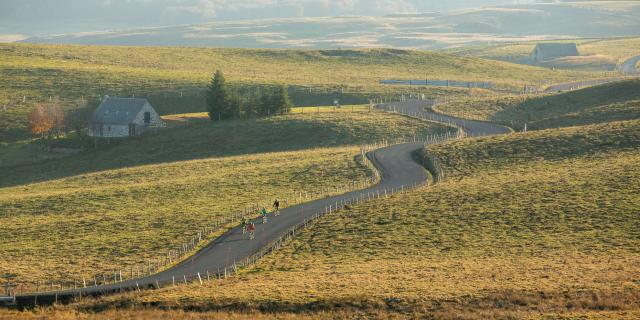 Aubrac cycling tour.