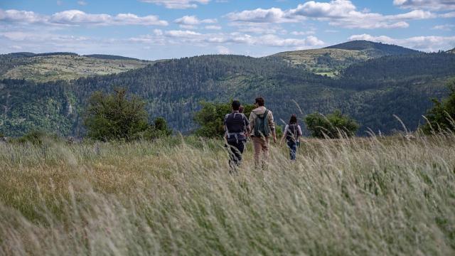 A walk with friends in the Grands Causses region