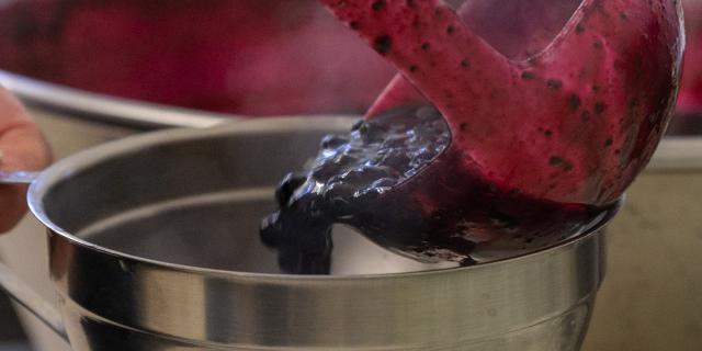 Handcrafted La Sauvagine jams at Le Massegros on the Causse de Sauveterre.