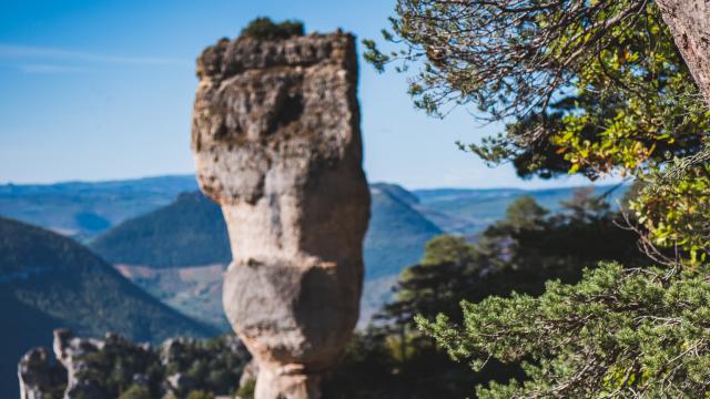 corniche walk causse méjean gorges de la jonte