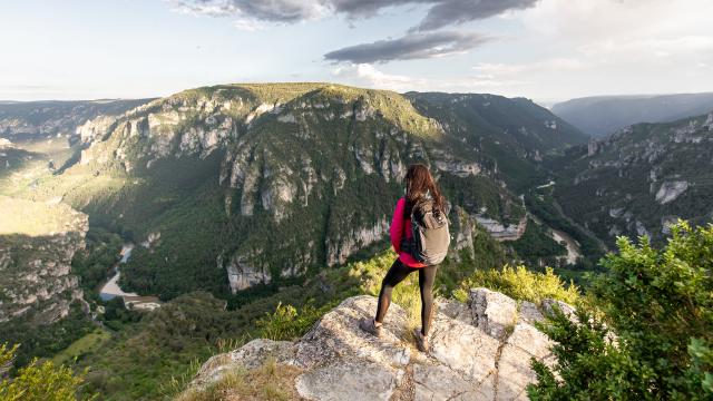 panorama point sublime gorges du tarn hiking