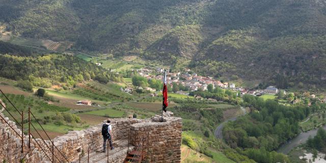 View from Château de Peyrelade Betty Arnavielhe Tripinwild