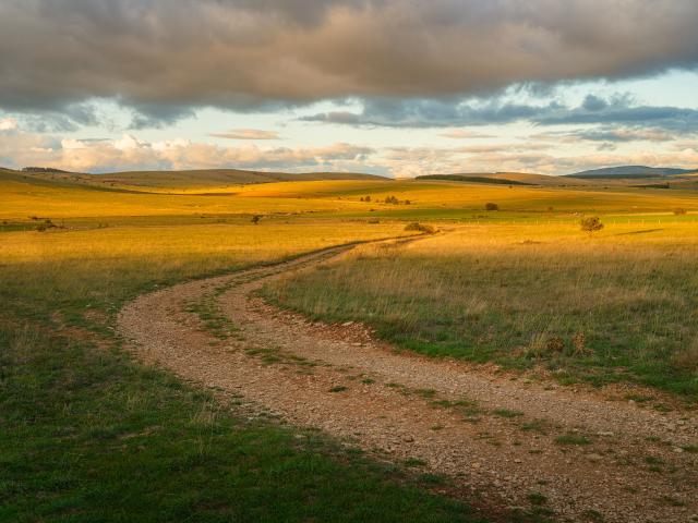 Causse Méjean sunset
