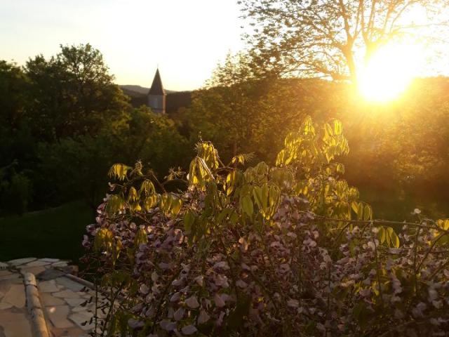 Sunset at La Tieule.