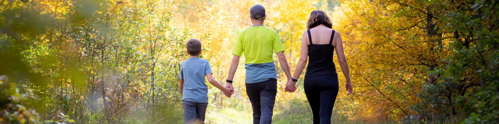 balade en famille automne lozère