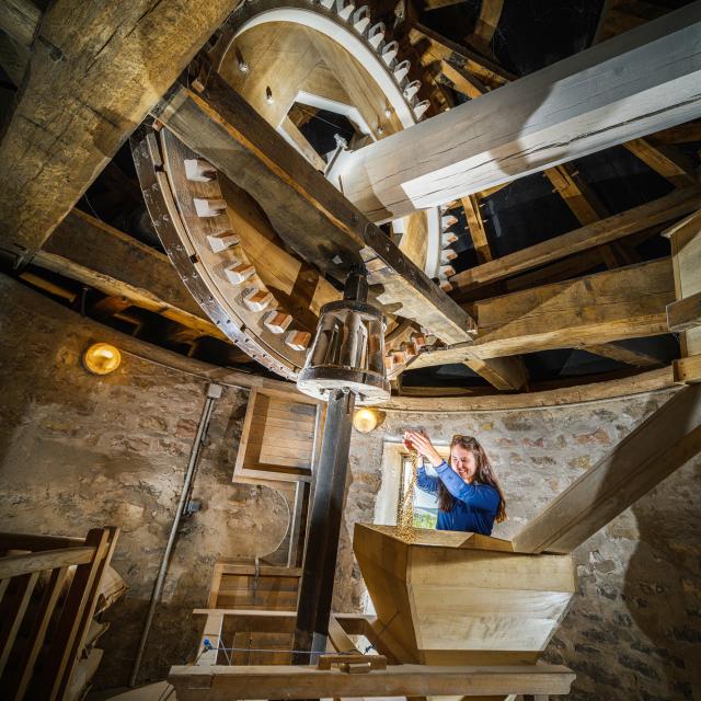 moulin de la borie roue visite
