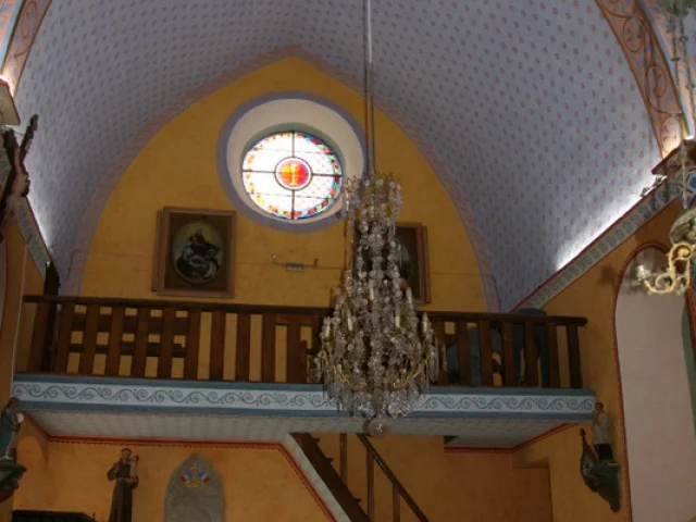 Balcony of the Piguière church