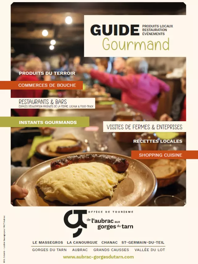 Guide Gourmand 2024 from Aubrac to the Gorges du Tarn.