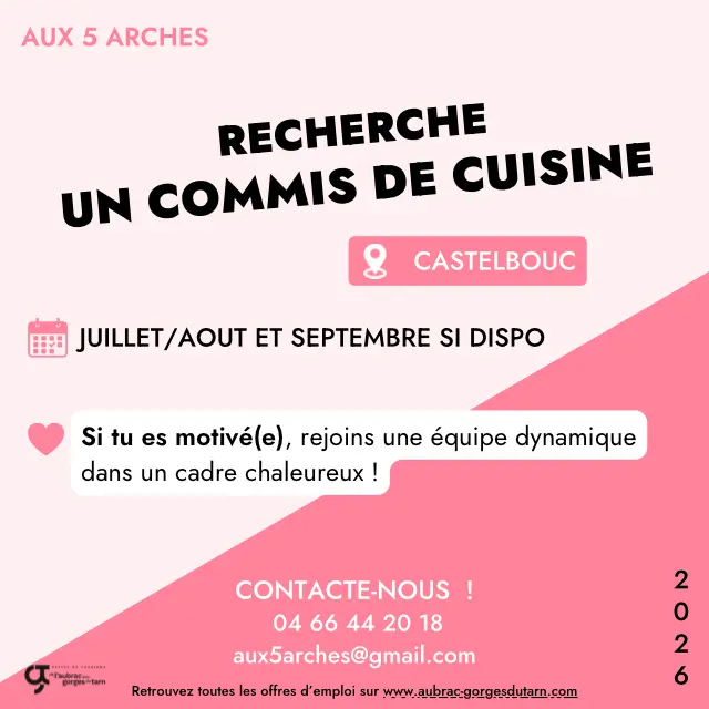 Offres D’emplois 2026 Aux 5 arches