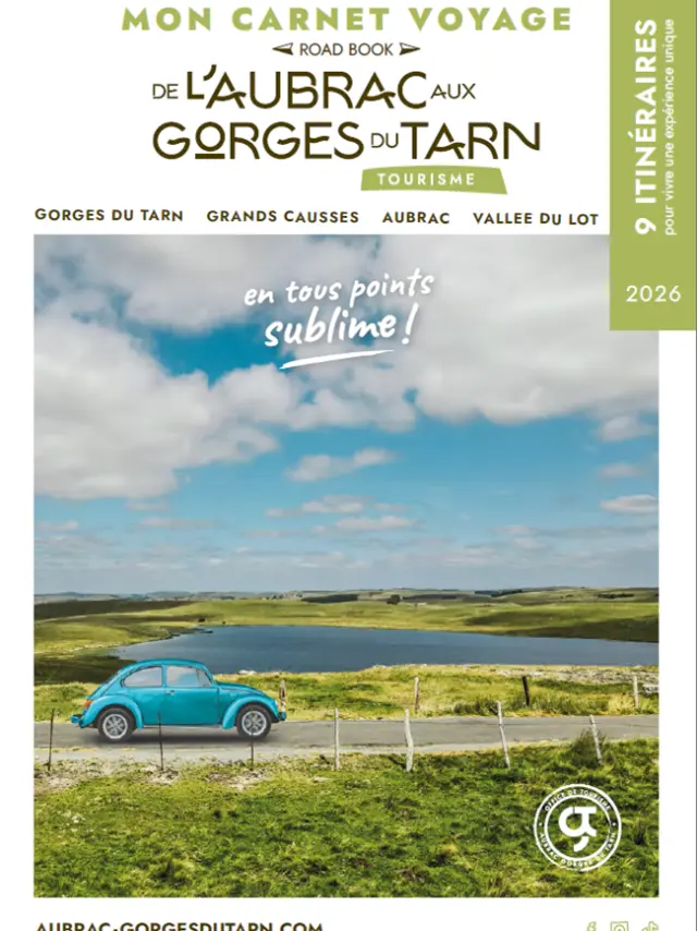 Couverture Carnet De Voyage de l'Aubrac aux Gorges du Tarn 2026